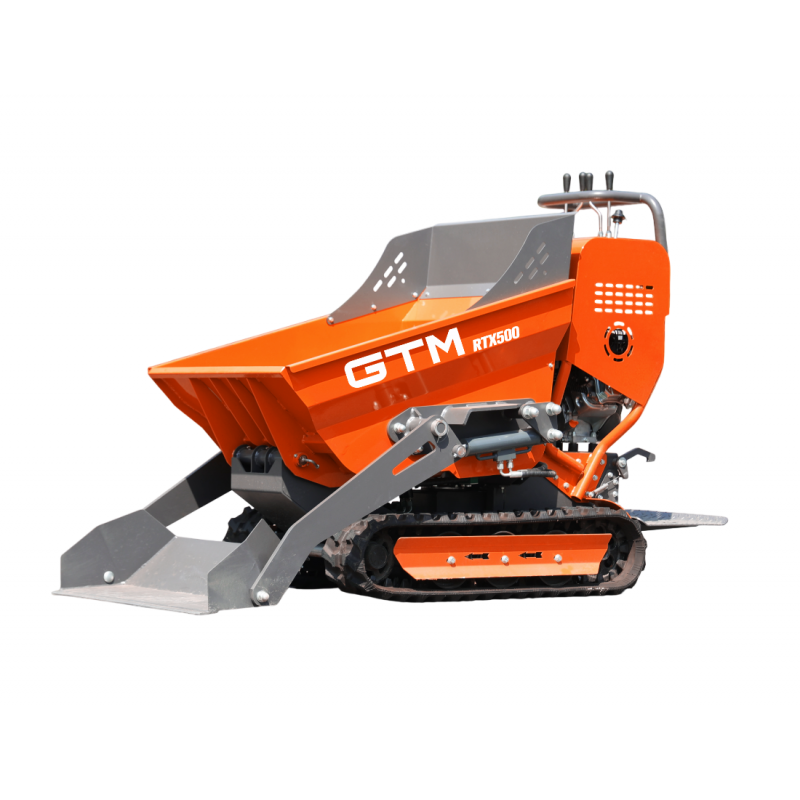Минисамосвал гусеничный GTM 500кг/бенз.6,5л.с.