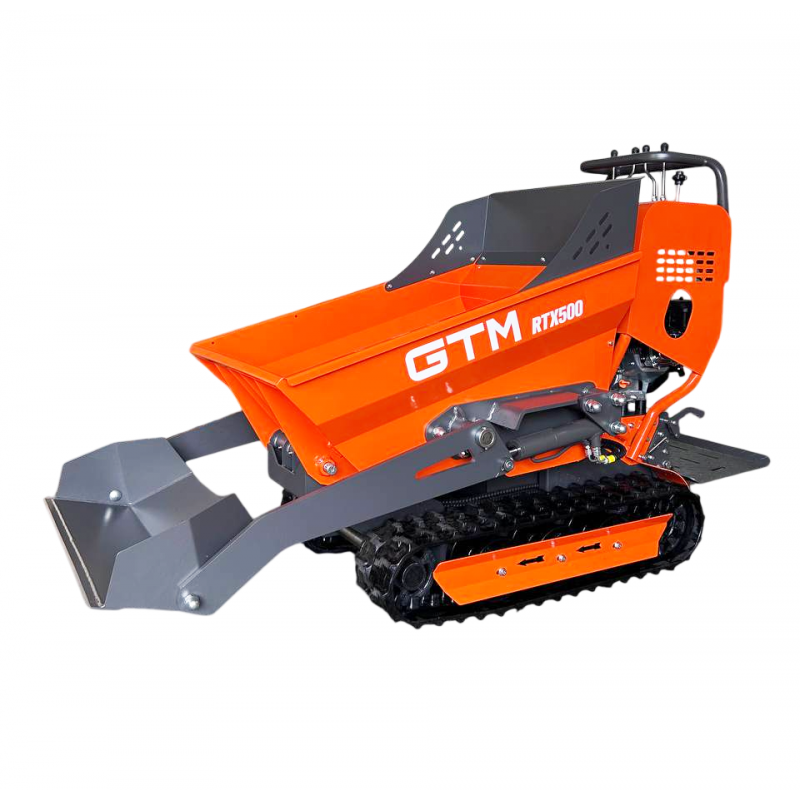 Минисамосвал гусеничный GTM 500кг/бенз.6,5л.с.
