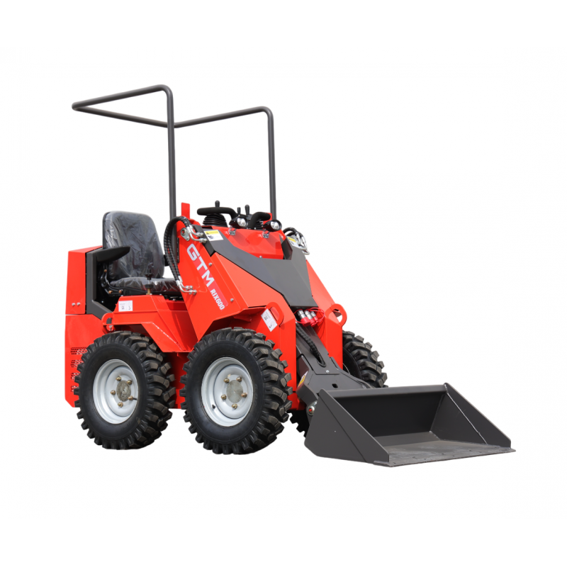 Минипогрузчик колесный 238/600кг/дизель.11,7л.с. GTM