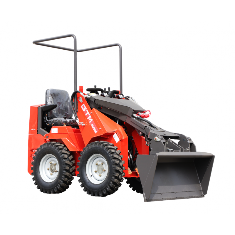 Минипогрузчик колесный 238/600кг/дизель.11,7л.с. GTM