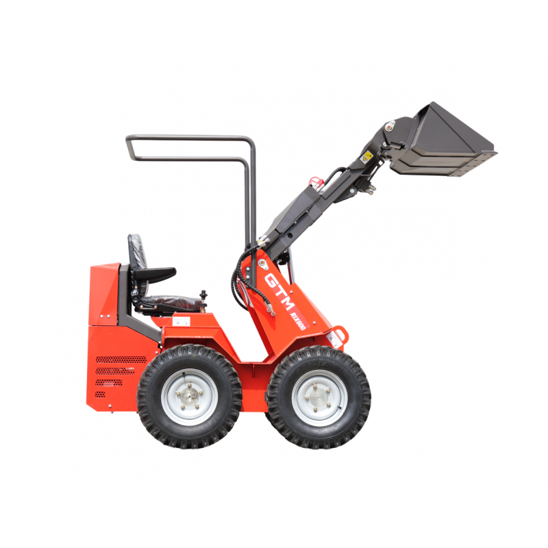 Минипогрузчик колесный 238/600кг/дизель.11,7л.с. GTM