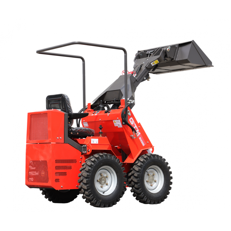 Минипогрузчик колесный 238/600кг/дизель.11,7л.с. GTM