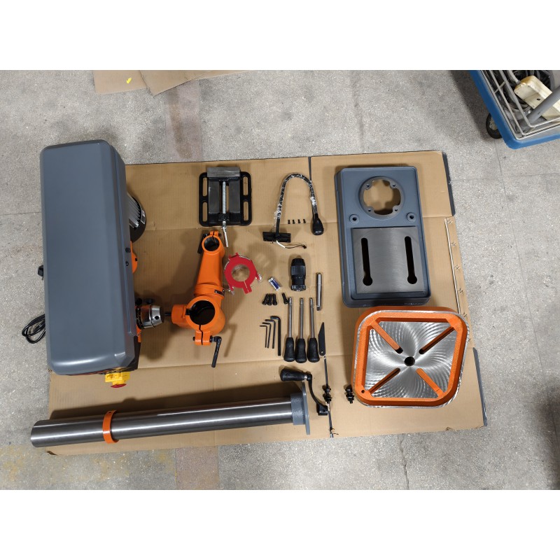 Верстат свердлильний GTM ZJ4120/1 230В, 750Вт, патрон 16 безключевий/МК2, низький