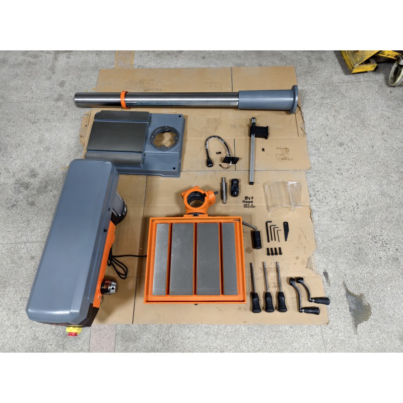 Верстат свердлильний GTM ZJ5132/1 230В, 1100Вт, патрон безключевий 16/МТ4, високий