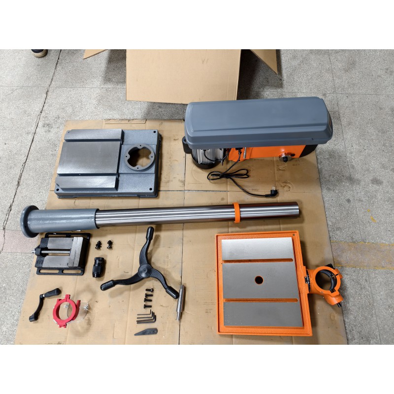 Верстат свердлильний GTM ZJ5132 230В, 1100Вт, патрон безключевий 16/МТ4, високий