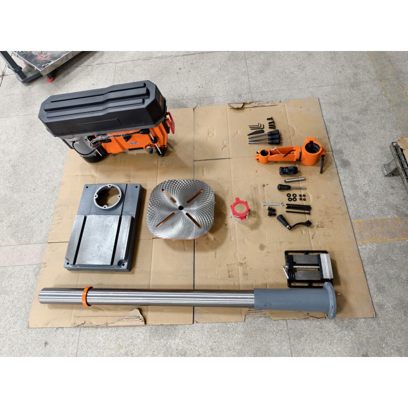 Верстат свердлильний GTM ZJW5125/2 230В, 1100Вт, патрон безключевий 16/МТ2, високий