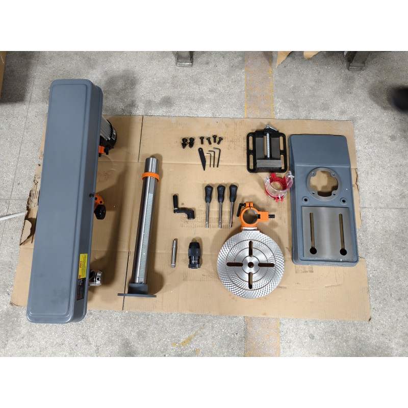 Верстат свердлильний GTM ZJY4116 230В 375Вт, патрон безключевий 16/МТ2