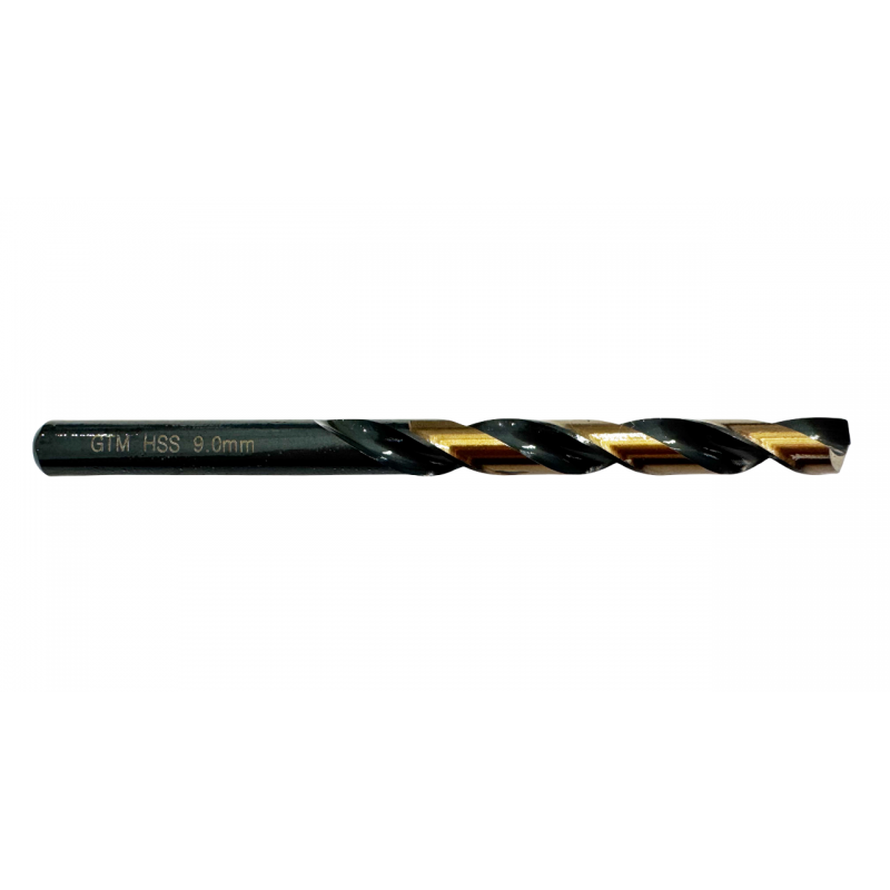 Свердло 9,0 мм HSS 5шт з подвійним покриттям GTM
