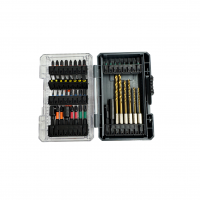 Набір біт ударних та свердл 48 од., GTM тримач біт, шестигр. біти, адаптер