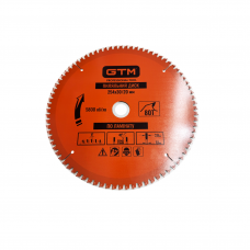 Диск пильный 254*30*z=80, по ламинату GTM