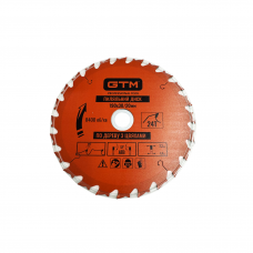 Диск пильный 190*30*z=24, по дереву с гвоздями GTM