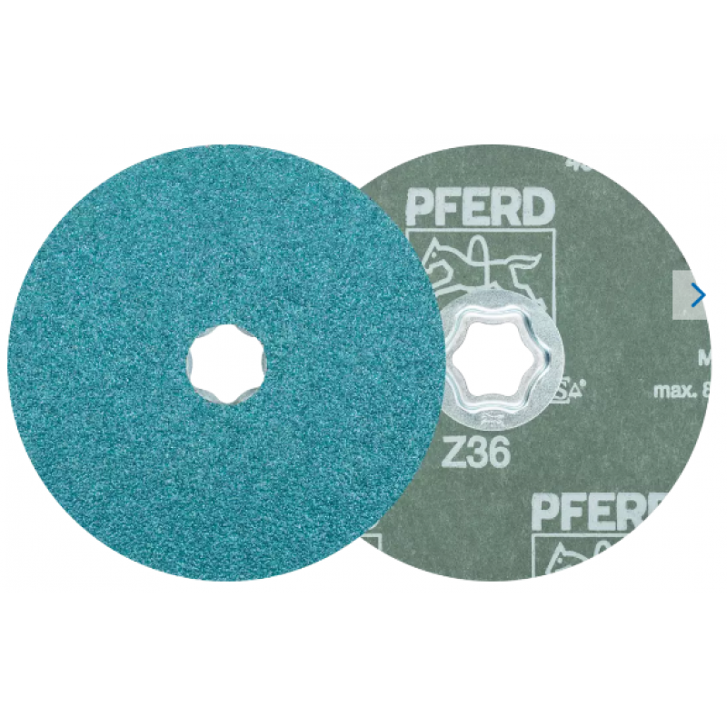 Фібровий круг 125мм CC-FS 125 Z36 для нерж. Pferd COMBICLICK