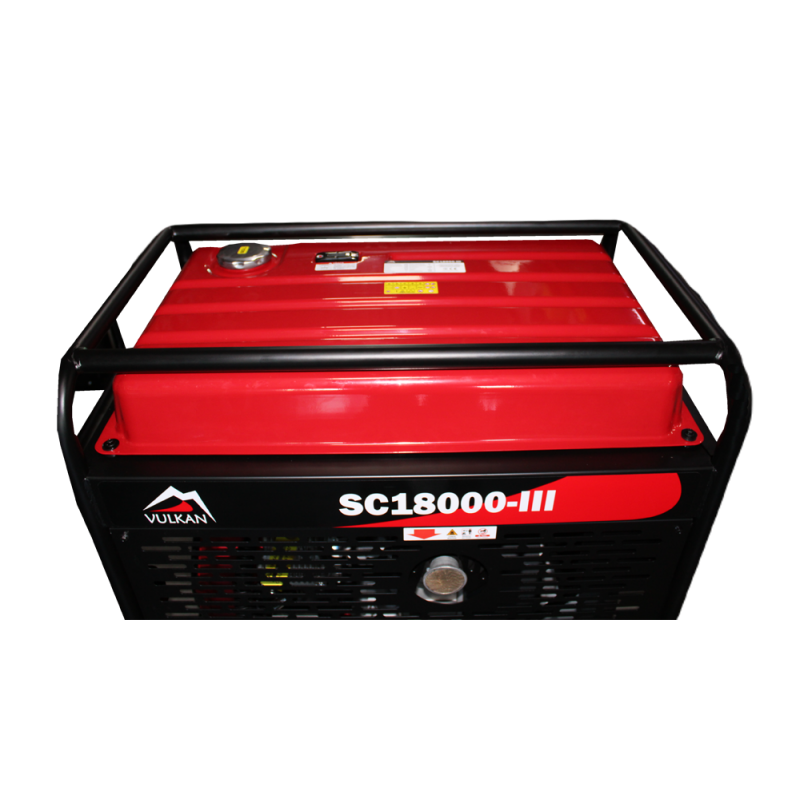 Генераторная установка VULKAN SC18000-III 1ф 15 кВт, эл.старт, бак-60л, кнопка