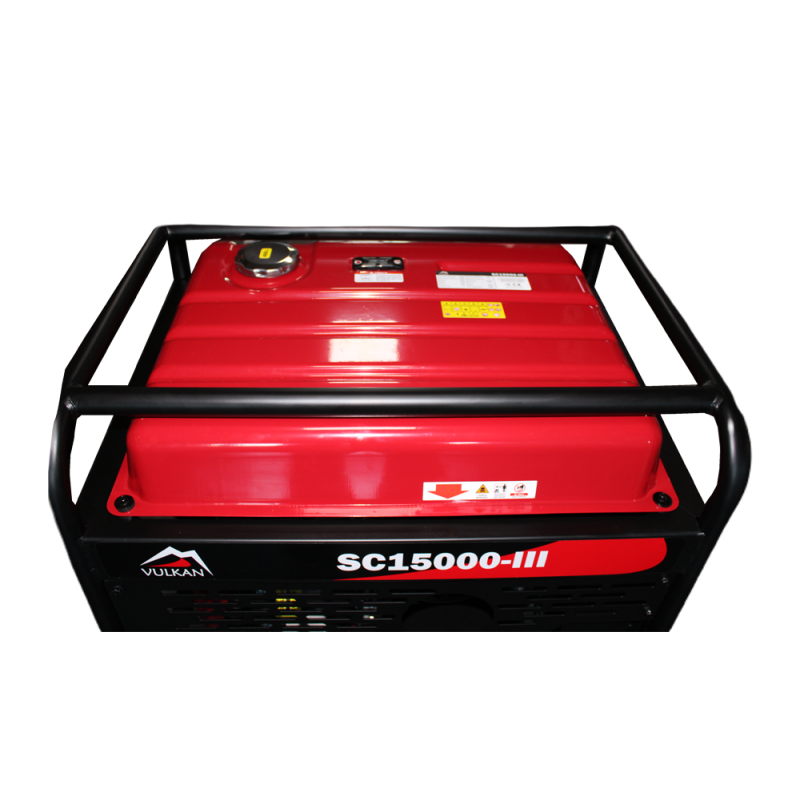 Генераторная установка VULKAN SC15000-III 1ф 12 кВт, эл.старт, бак-45л, кнопка