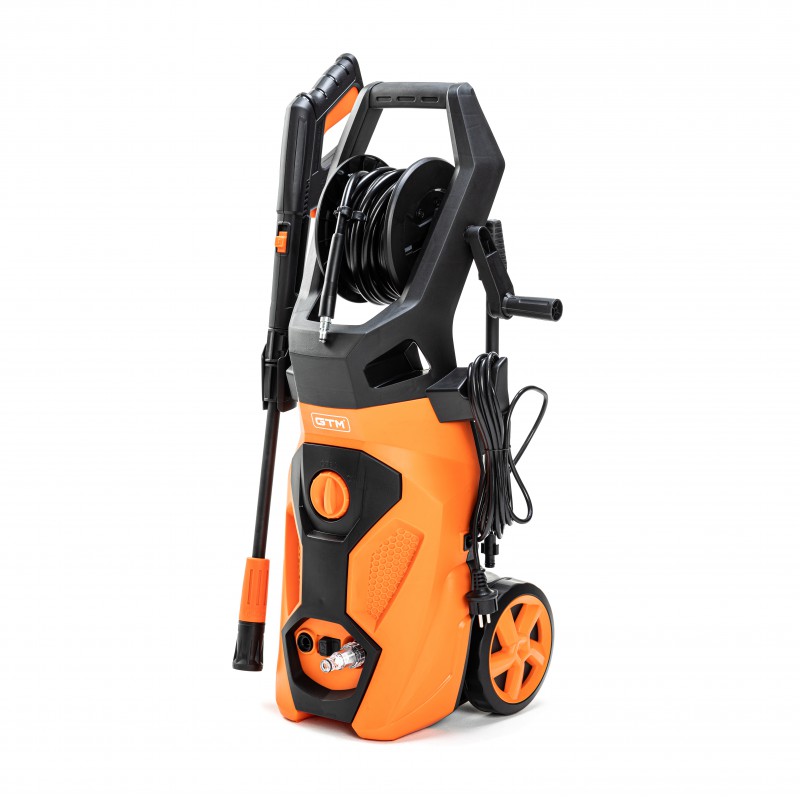 Мийка в/т GTM LT505, тиск - 120/170бар, прод 7,5л/хв, шланг 8м, алюм. помпа
