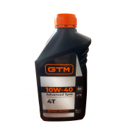 Масло 10W-40(1л) для 4-х тактн. Двигателей GTM