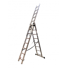 Драбина 3-секц. розкл. 3*8сх. 2,18-4,88м GTM 