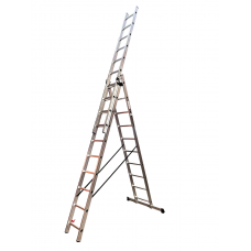 Драбина 3-секц. GTM розкл. 3*10сх. 2,72-6,5м