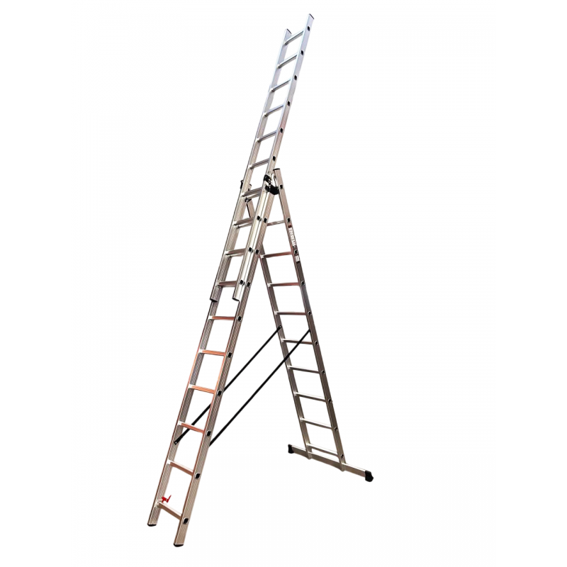 Драбина 3-секц. розкл. 3*10сх. 2,72-6,5м