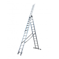 Драбина 3-секц. розкл. 3*14сх. 3,8-9,74м GTM 