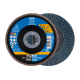 Круг пелюстковий тарілчастий 125*22 Z40 (нерж/метал) конічн.PFC POLIFAN