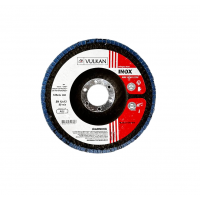 Круг лепестковый тарелчатый 125*22 Р-80 VULKAN INOX