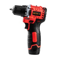 Дрель-шуруповерт акум. GTM DS12/38BL, 12В, 38Нм, 2шв+акум.2Аг-2шт, зарядное устройство