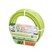 Шланг поливочный Claber 1/2', 25м Aquaviva Plus, салатовый