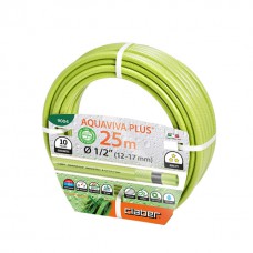 Шланг поливальний Claber 1/2', 25м Aquaviva Plus, салатовий