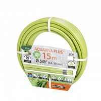 Шланг поливочный Claber 5/8', 15м Aquaviva Plus, салатовый