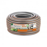 Шланг поливочный Claber 3/4' 50м Silver Elegant Plus серый с оранжевой полосой