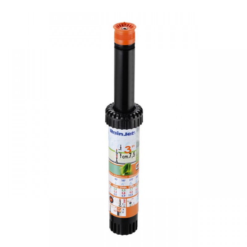 Дождеватель подземного полива 3"(7,5см) 80-360° регул. подключение 1/2"