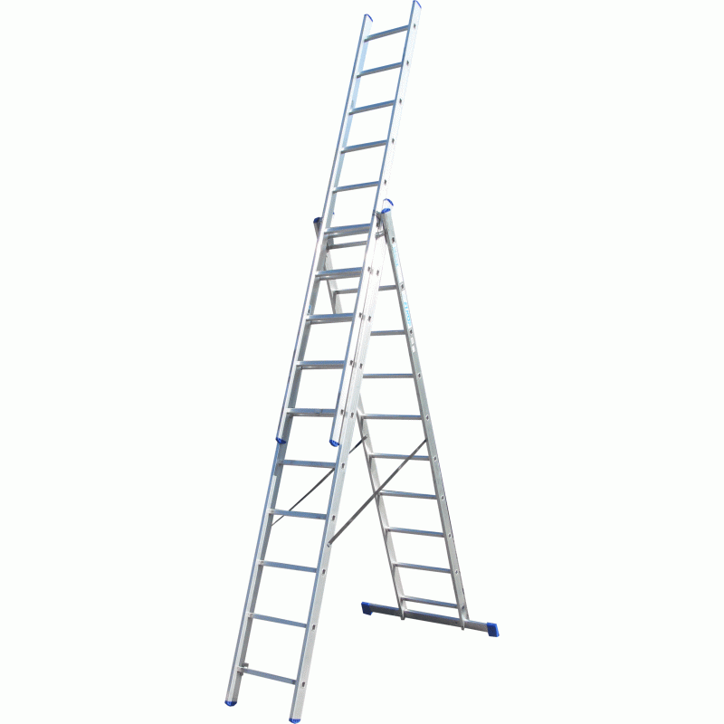 Лестница 3-секц. раскл. 3*10вх. 2,7- 6,1м VHR H