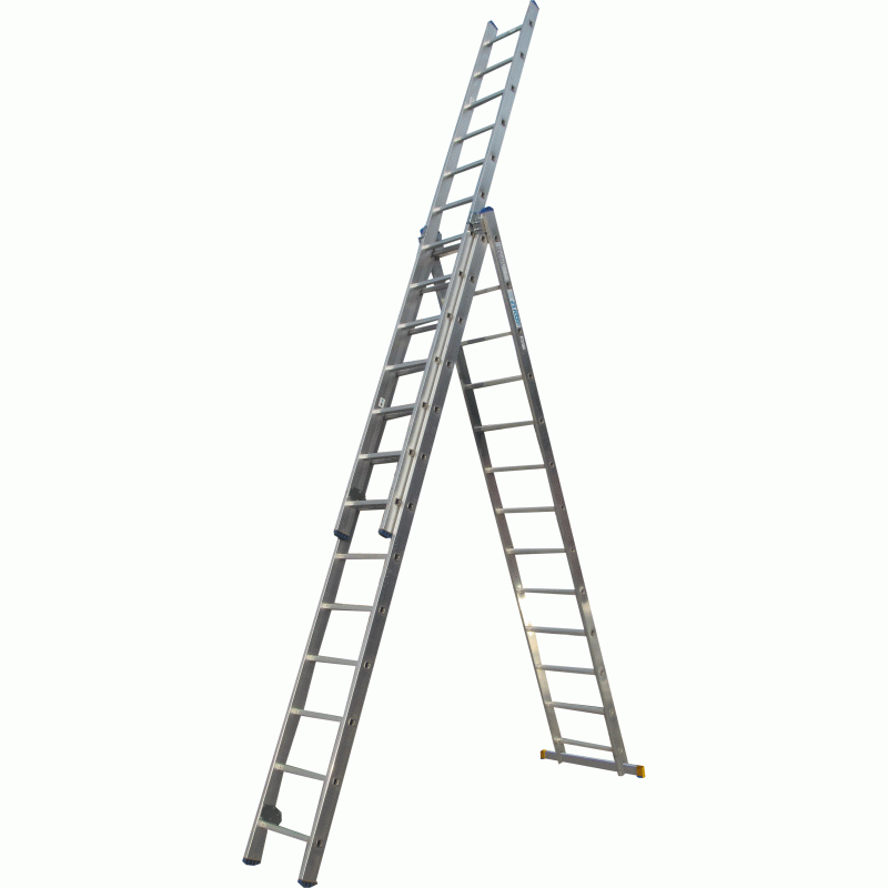 Лестница 3-секц. раскл. 3*13вс. 3,5-8,2м VHR P мет.