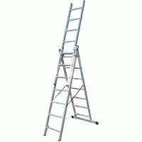 Лестница 3-секц. раскл. 3*7вс. 1,9-3,99м VHR Т