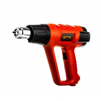 Термоповітродувка GTM HG2000EM, 2000Вт, 80-600С, 300/500л/хв, LCD-дисплей