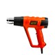 Термовоздуходувка GTM HG2000EM, 2000Вт, 80-600С, 300/500л/мин, LCD-дисплей.