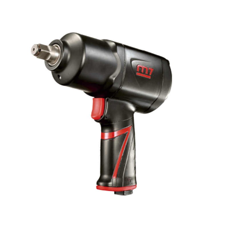 Пневмогайковерт 1/2" 1152Нм Mighty Seven 132л/мин, 9000об/мин, композ. корпус