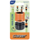 Коннектор 3/4" Claber для поливочного шланга "Максимальный поток", ок.