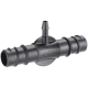 Тройник 16мм для капельной трубки 1/4" (2шт), ок.