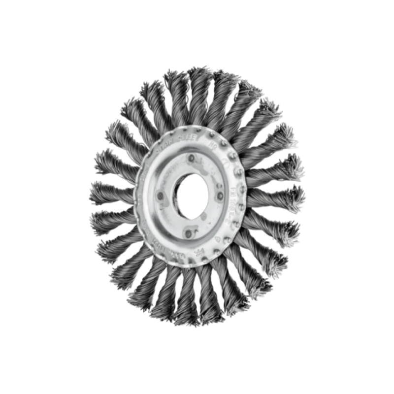 Щітка дискова, плетена 125*12мм*22,23мм дріт-0,5мм BRUSH RBG 12512/22,2 ST 0,50