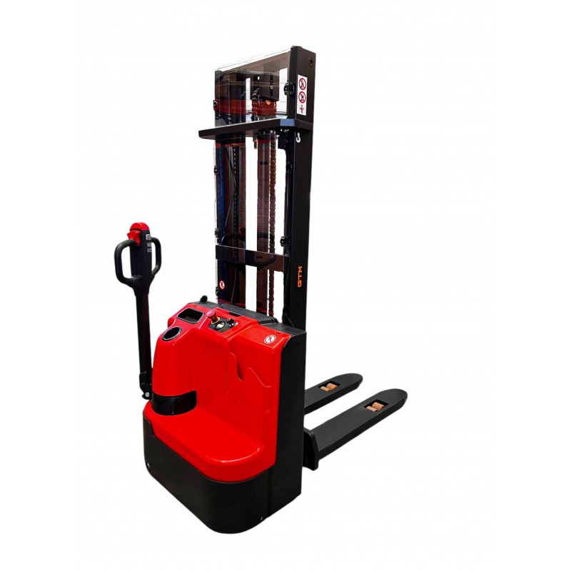 Штабелер електричний самохідний 1,5т/3,2м 48В/50Ah Li-ion GTM