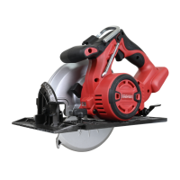 Пила дискова ак, 18В, DCS-101, 185*20мм, 4500/хв, КАРКАС