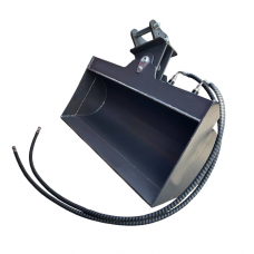 Ковш для мініекскаваторів GTM 800мм/планувальний з рег.кута нахилу