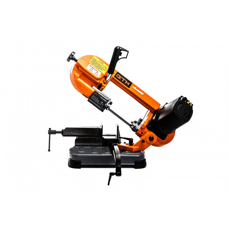 Верстат стрічкопильний GTM GFW 4013 230В 400Вт макс.різ 90/45градус d125/80мм швид.полотна 38-80м/хв