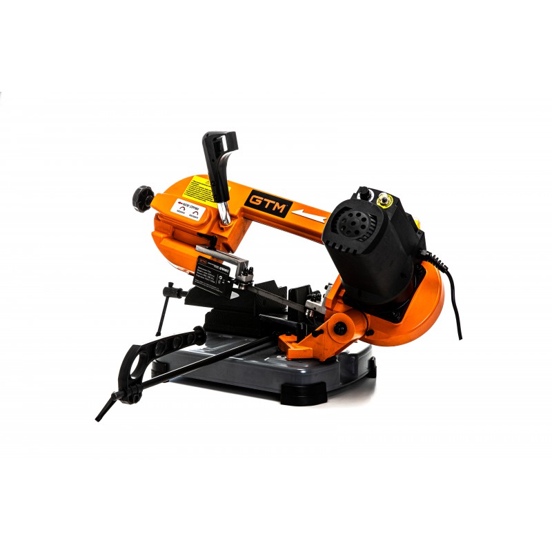 Верстат стрічкопильний GTM GFW 4013 230В 400Вт макс.різ 90/45градус d125/80мм швид.полотна 38-80м/хв