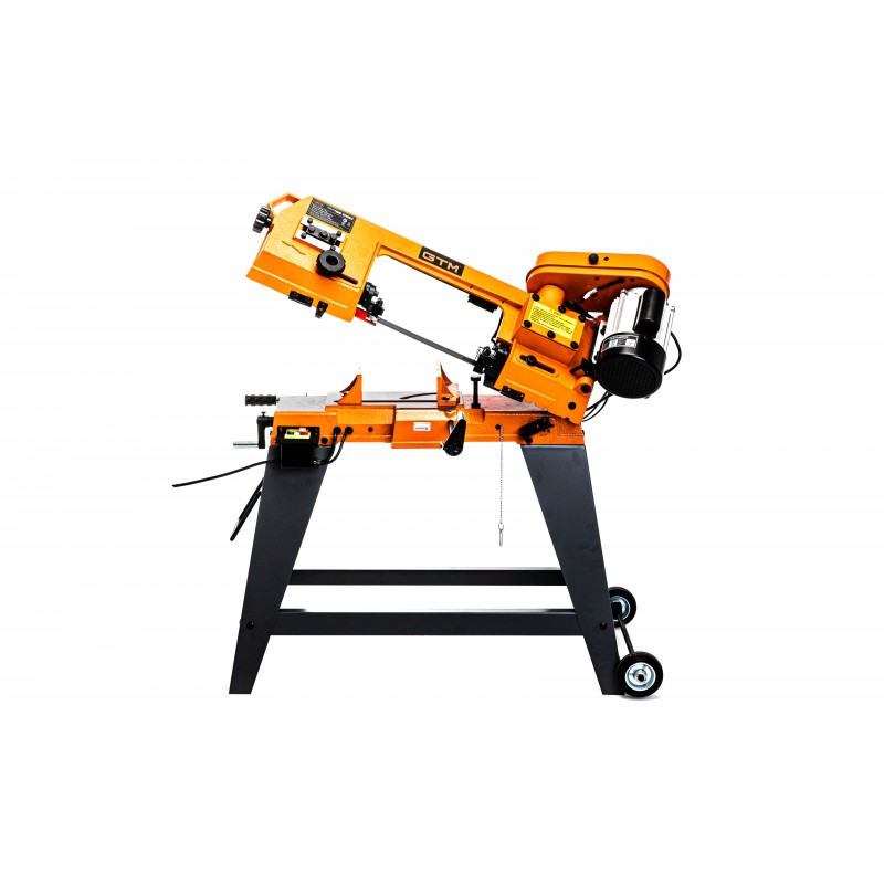 Верстат стрічкопильний GTM GFW 5012 220В 550Вт макс.різ 90/45градус d115/70мм швид.полотна 21-30-44м/хв