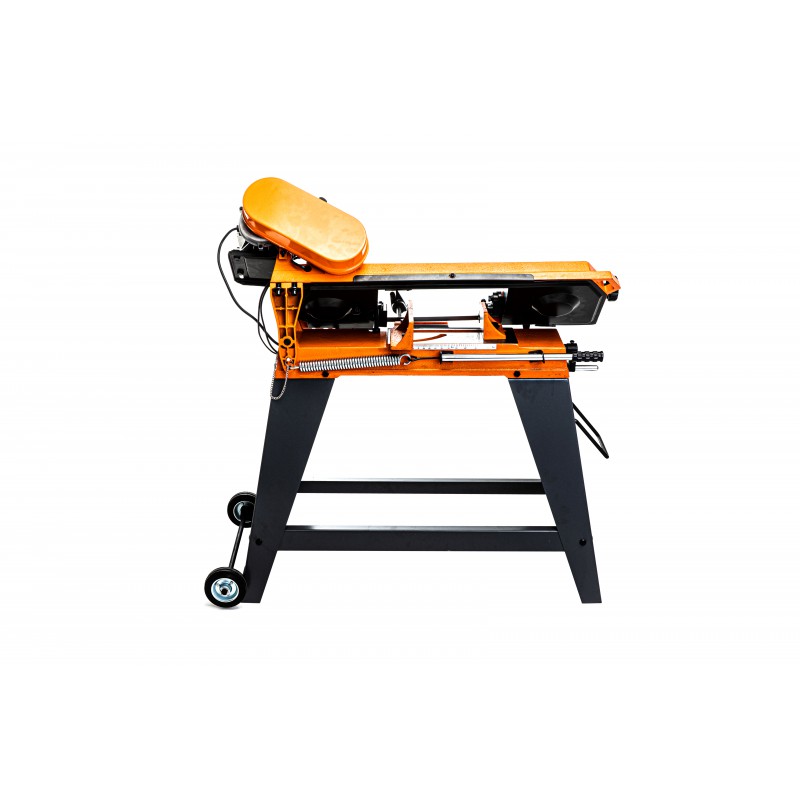 Верстат стрічкопильний GTM GFW 5012 220В 550Вт макс.різ 90/45градус d115/70мм швид.полотна 21-30-44м/хв