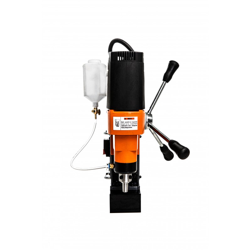 Верстат свердлильний з електромагнітним тримачем 1400Вт GTM MCD32 450 об/хв.