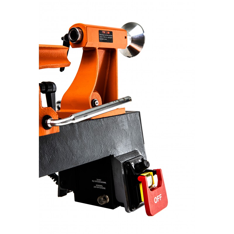 Токарний верстат по дереву з регулюванням GTM MCW12/2 0,55кВт 230В